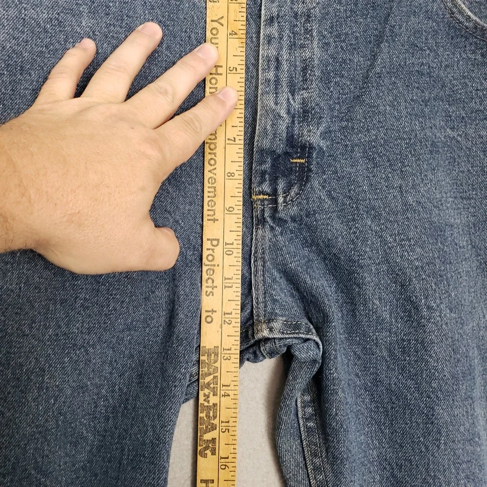 Wrangler Men's Classic Straight Leg Jeans Western Workwear Cotton Denim 38x29